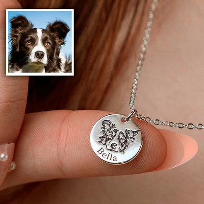 Colar com Rosto de Animal Personalizado