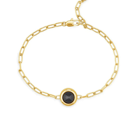 Pulseira Personalizada com Foto e Corrente de Elos Clip