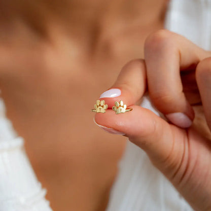 Anel com Inicial de Animal de Estimação Personalizado