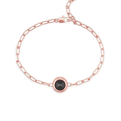 Pulseira Personalizada com Foto e Corrente de Elos Clip