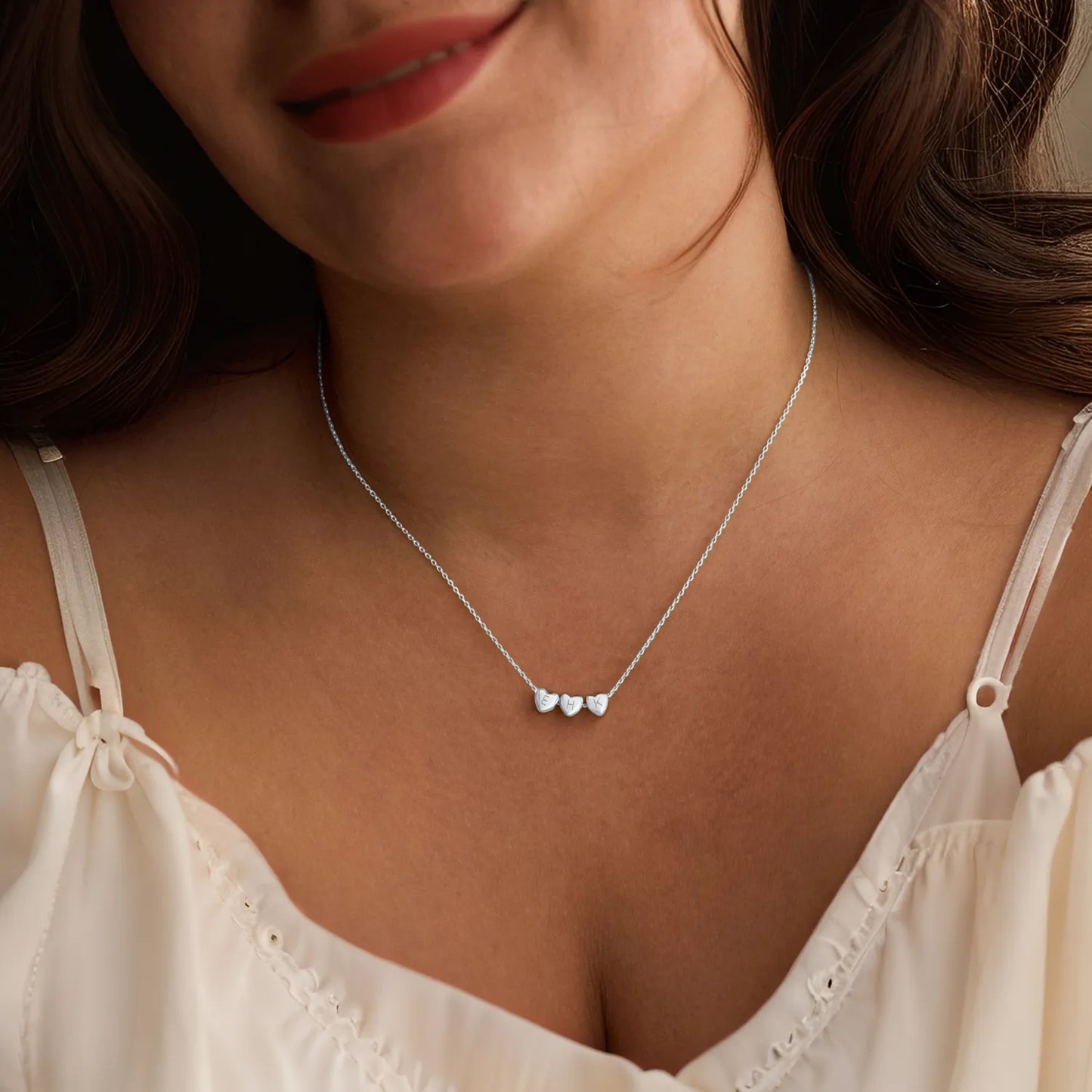 Colar em Coração com Inicial Personalizada