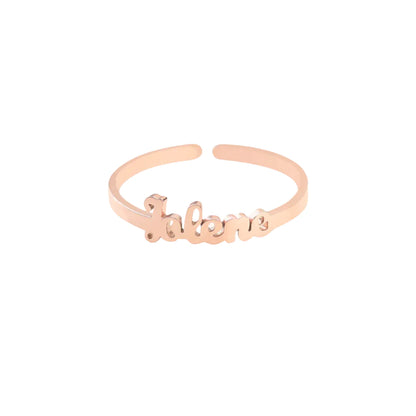 Anel com Nome Personalizado