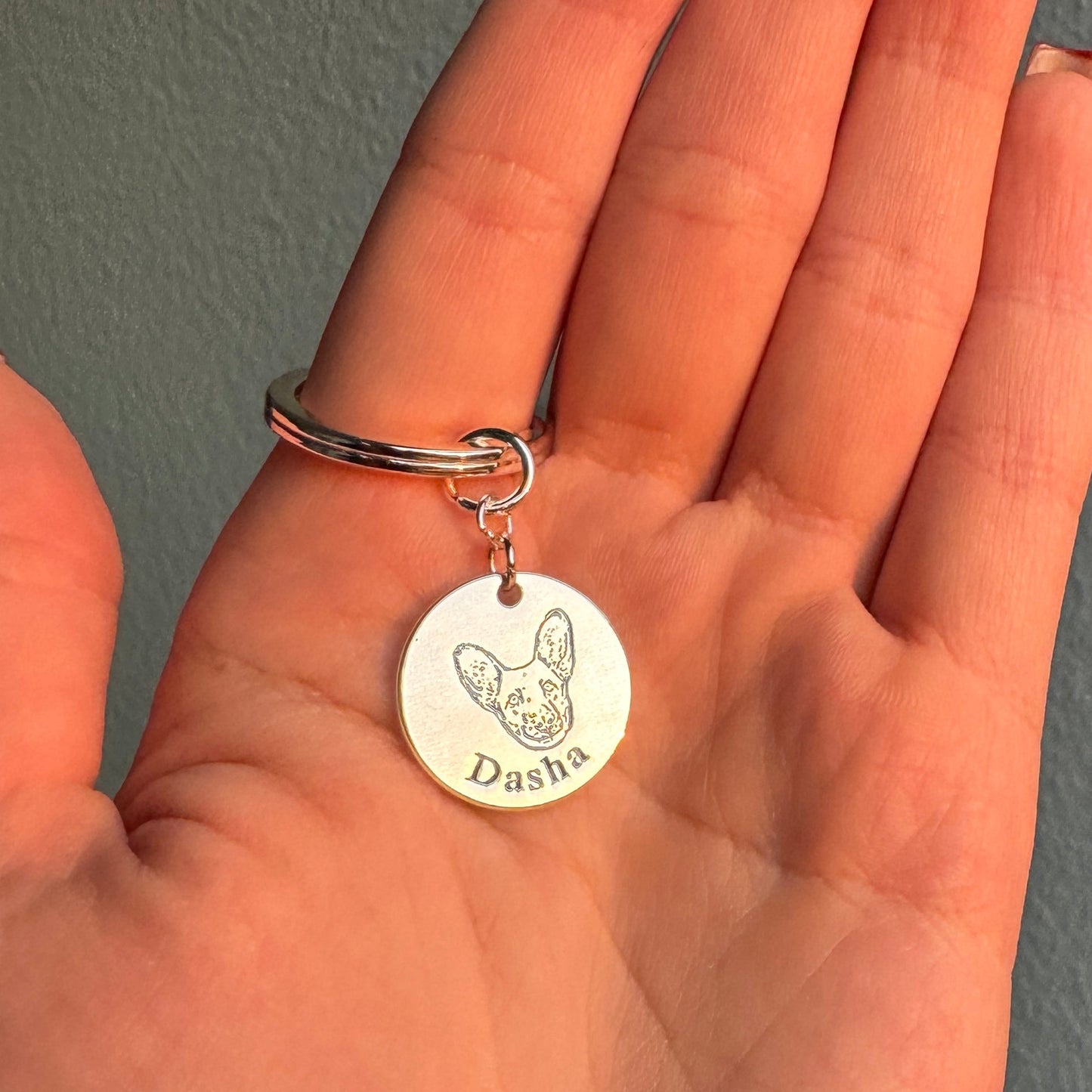 Chaveiro com Rosto de Animal Personalizado