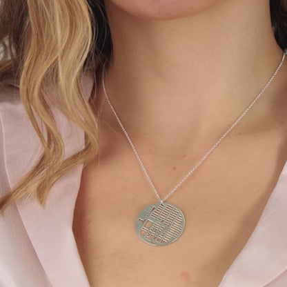 Colar com Mapa Personalizado